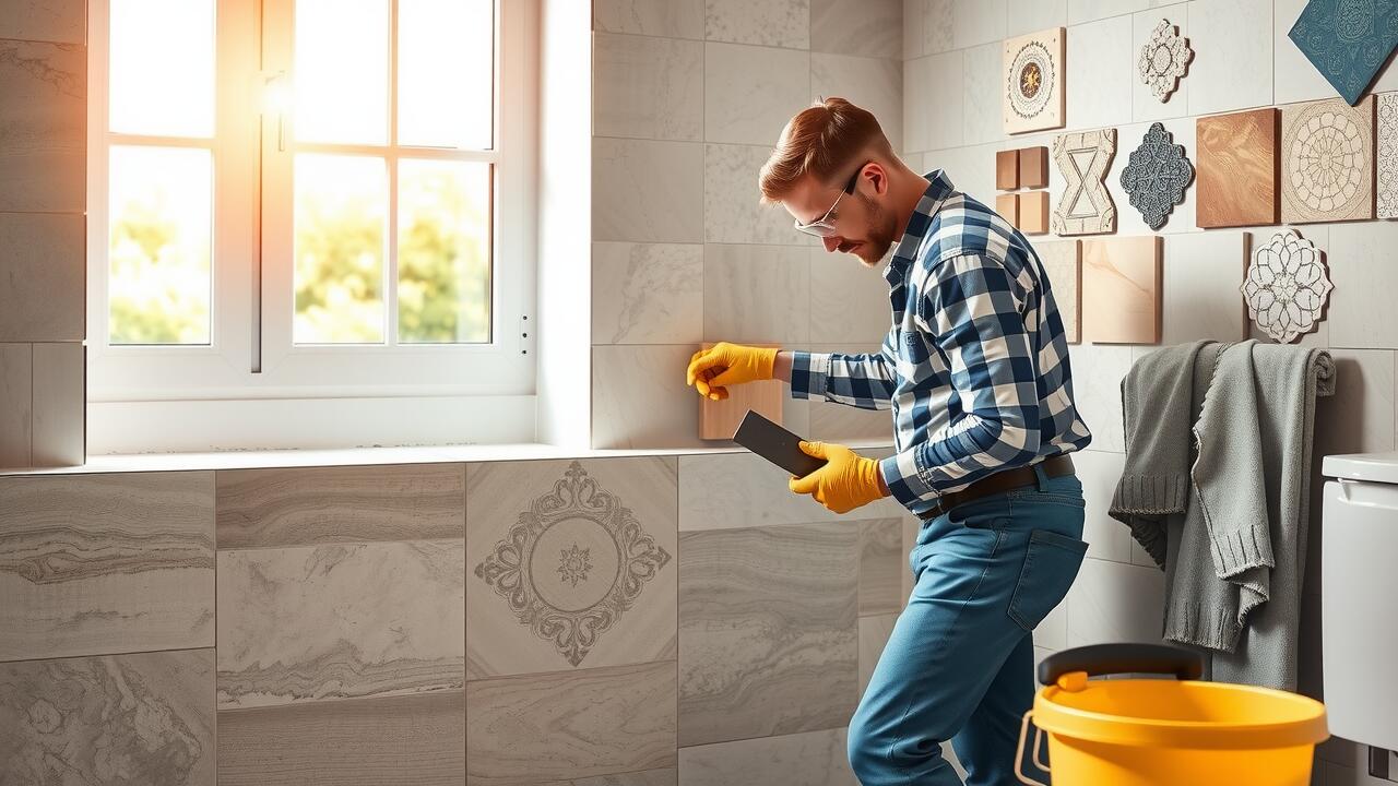 What is the 3/4/5 rule for tiling?